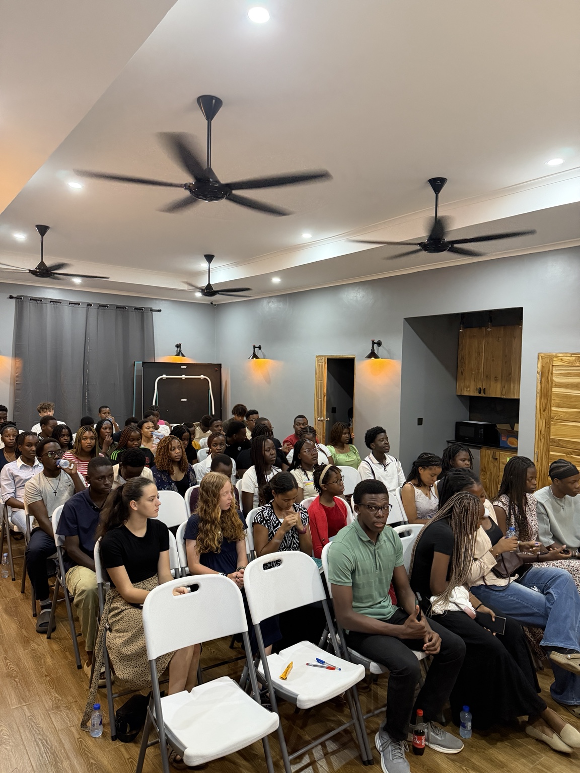 A church service in Tanzania